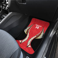 Waikato 2026 Rugby Custom Car Mats NZ Maori Silver Fern LT14 - Polynesian Pride