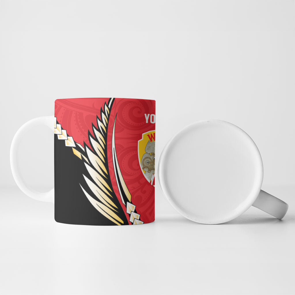 Waikato 2026 Rugby Custom Ceramic Mug NZ Maori Silver Fern LT14 - Polynesian Pride