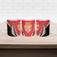 Waikato 2026 Rugby Custom Ceramic Mug NZ Maori Silver Fern LT14 - Polynesian Pride