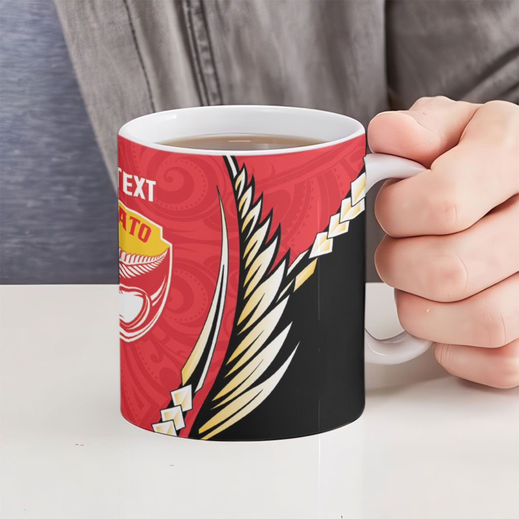 Waikato 2026 Rugby Custom Ceramic Mug NZ Maori Silver Fern LT14 - Polynesian Pride