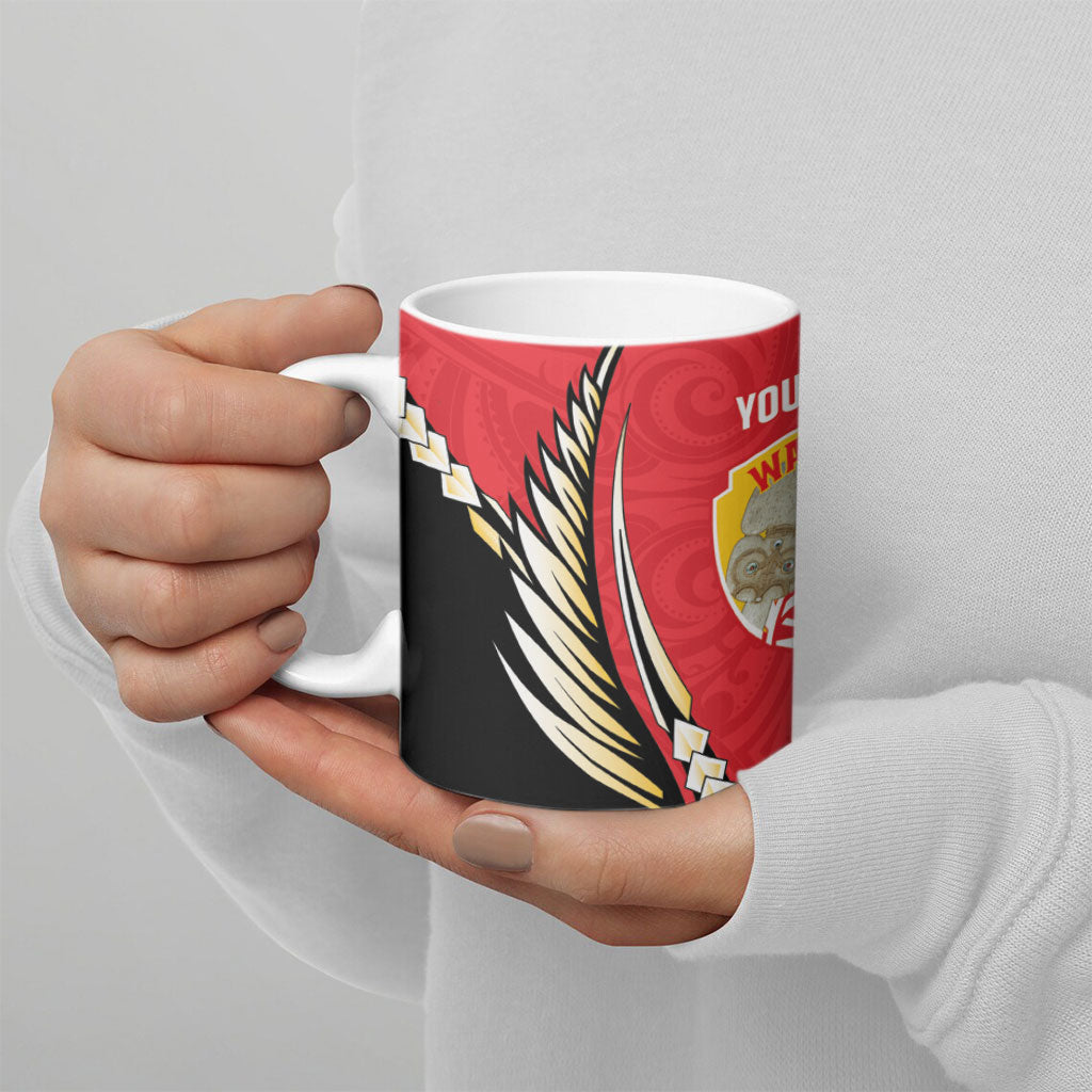 Waikato 2026 Rugby Custom Ceramic Mug NZ Maori Silver Fern LT14 - Polynesian Pride