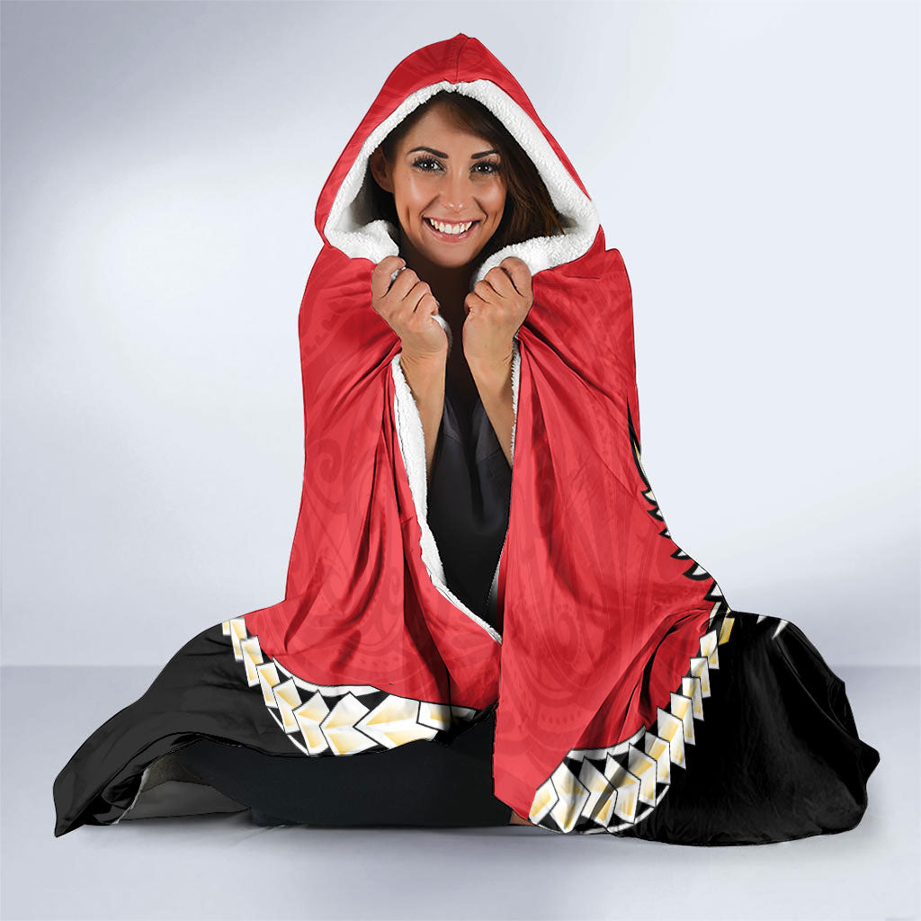 Waikato 2026 Rugby Custom Hooded Blanket NZ Maori Silver Fern LT14 - Polynesian Pride