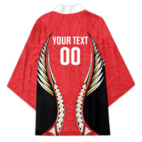 Waikato 2026 Rugby Custom Kimono NZ Maori Silver Fern LT14 - Polynesian Pride