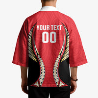 Waikato 2026 Rugby Custom Kimono NZ Maori Silver Fern LT14 - Polynesian Pride