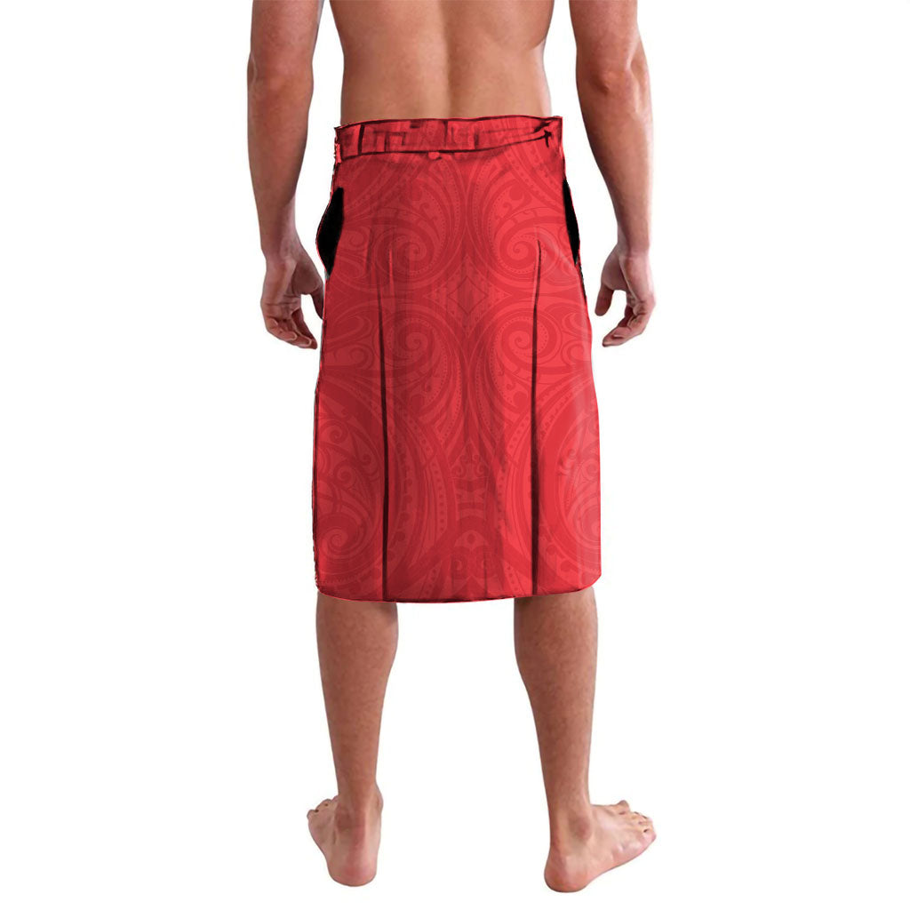 Waikato 2026 Rugby Custom Lavalava NZ Maori Silver Fern LT14 - Polynesian Pride