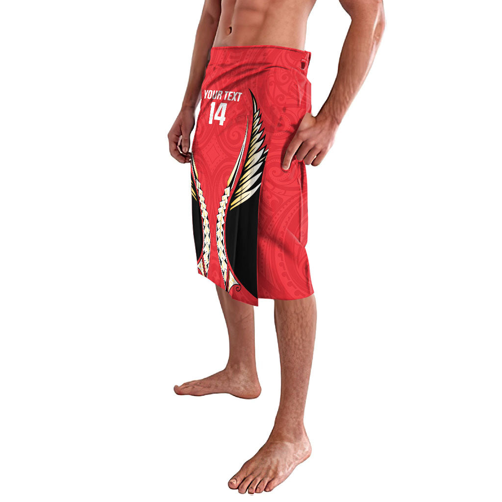 Waikato 2026 Rugby Custom Lavalava NZ Maori Silver Fern LT14 - Polynesian Pride