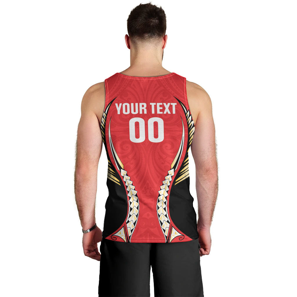 Waikato 2026 Rugby Custom Men Tank Top NZ Maori Silver Fern LT14 - Polynesian Pride