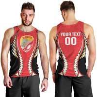 Waikato 2026 Rugby Custom Men Tank Top NZ Maori Silver Fern LT14 - Polynesian Pride