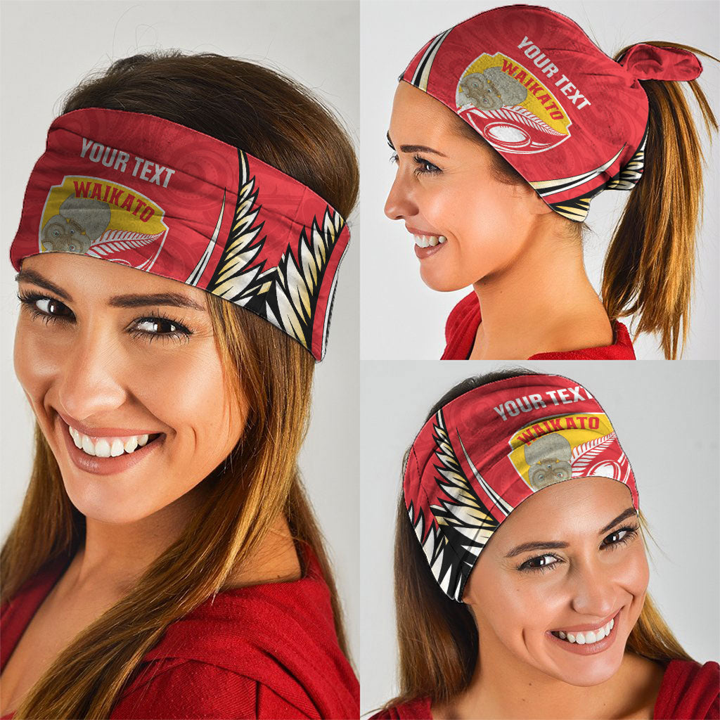 Waikato 2026 Rugby Custom Neck Gaiter NZ Maori Silver Fern LT14 - Polynesian Pride