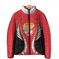 Waikato 2026 Rugby Custom Padded Jacket NZ Maori Silver Fern LT14 - Polynesian Pride