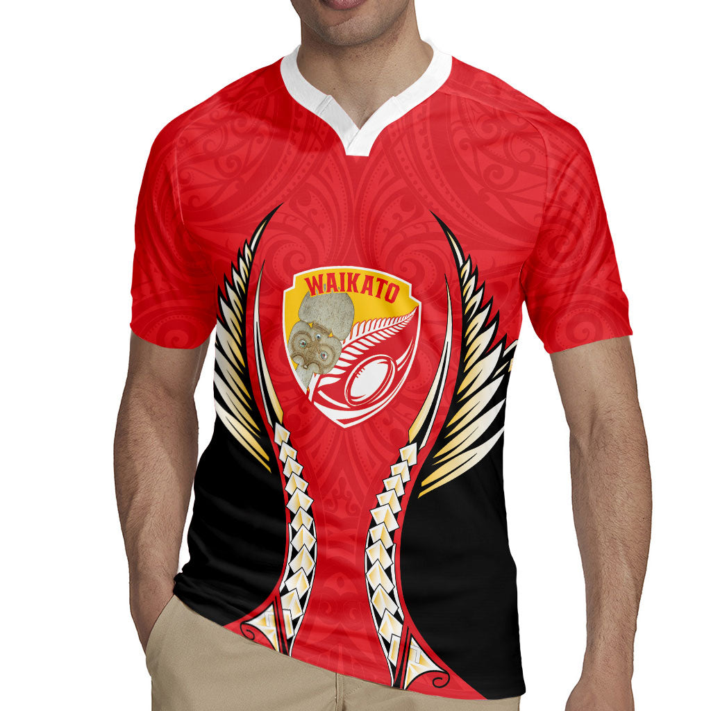 Waikato 2026 Rugby Custom Rugby Jersey NZ Maori Silver Fern LT14 - Polynesian Pride