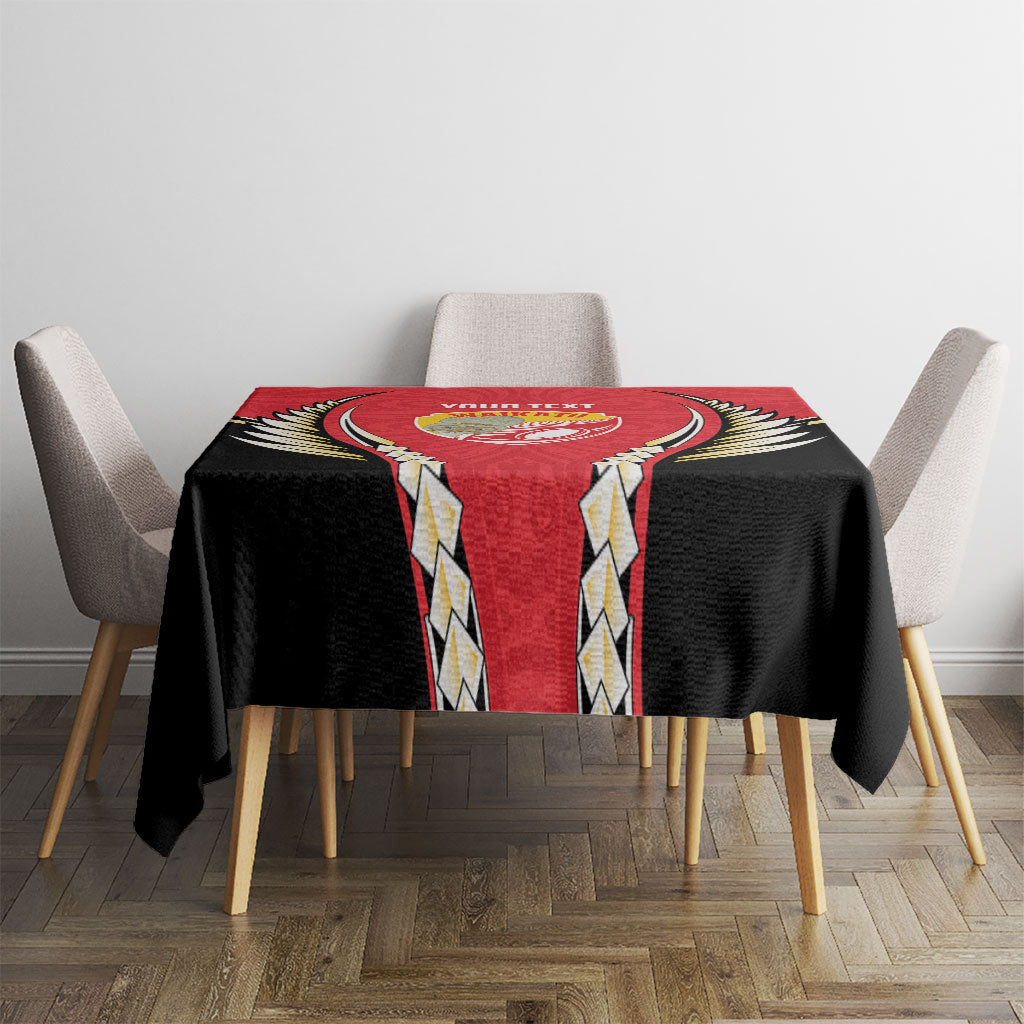 Waikato 2026 Rugby Custom Tablecloth NZ Maori Silver Fern LT14 - Polynesian Pride
