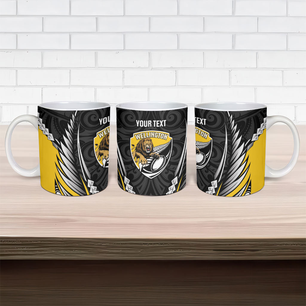 Wellington 2026 Rugby Custom Ceramic Mug NZ Maori Silver Fern LT14 - Polynesian Pride