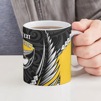 Wellington 2026 Rugby Custom Ceramic Mug NZ Maori Silver Fern LT14 - Polynesian Pride