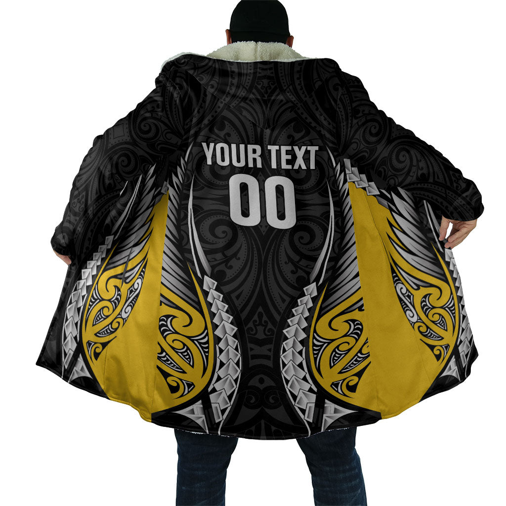 Wellington 2026 Rugby Custom Cloak NZ Maori Silver Fern LT14 - Polynesian Pride