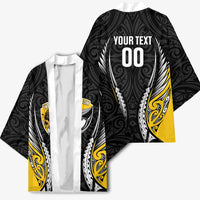 Wellington 2026 Rugby Custom Kimono NZ Maori Silver Fern LT14 - Polynesian Pride