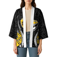 Wellington 2026 Rugby Custom Kimono NZ Maori Silver Fern LT14 - Polynesian Pride