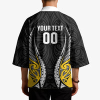 Wellington 2026 Rugby Custom Kimono NZ Maori Silver Fern LT14 - Polynesian Pride
