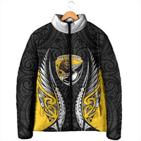 Wellington 2026 Rugby Custom Padded Jacket NZ Maori Silver Fern LT14 - Polynesian Pride