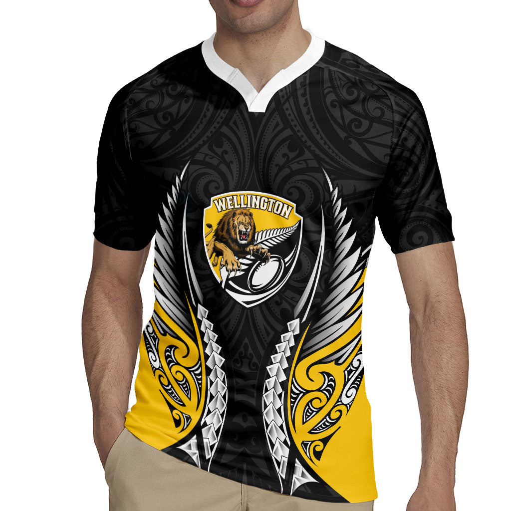 Wellington 2026 Rugby Custom Rugby Jersey NZ Maori Silver Fern LT14 - Polynesian Pride
