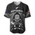 New Zealand Aotearoa Rugby Baseball Jersey NZ Tiki With Maori Fern World Cup Black Version LT14 Black - Polynesian Pride