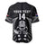 Custom New Zealand Aotearoa Rugby Baseball Jersey NZ Tiki With Maori Fern World Cup Black Version LT14 - Polynesian Pride