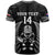 Custom New Zealand Aotearoa Rugby T Shirt NZ Tiki With Maori Fern World Cup Black Version LT14 - Polynesian Pride