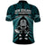 New Zealand Aotearoa Rugby Polo Shirt NZ Tiki With Maori Fern World Cup Turquoise Version LT14 - Polynesian Pride