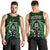 New Zealand Aotearoa Rugby Men Tank Top NZ Tiki With Maori Fern World Cup Green Version LT14 - Polynesian Pride