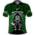 New Zealand Aotearoa Rugby Polo Shirt NZ Tiki With Maori Fern World Cup Green Version LT14 Green - Polynesian Pride