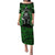 New Zealand Aotearoa Rugby Puletasi NZ Tiki With Maori Fern World Cup Green Version LT14 Long Dress Green - Polynesian Pride