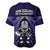 New Zealand Aotearoa Rugby Baseball Jersey NZ Tiki With Maori Fern World Cup Blue Version LT14 - Polynesian Pride