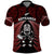 New Zealand Aotearoa Rugby Polo Shirt NZ Tiki With Maori Fern World Cup Red Version LT14 Red - Polynesian Pride