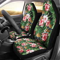 Pineapple Skull Aloha Hawaii Car Seat Cover Summer Vibes Tropical Seamless Pattern LT14 - Polynesian Pride