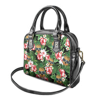 Pineapple Skull Aloha Hawaii Shoulder Handbag Summer Vibes Tropical Seamless Pattern LT14 - Polynesian Pride