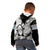 Custom Fiji Tapa Rugby Kid Hoodie Flying Fijian 2023 World Cup With Dabbing Ball LT14 - Polynesian Pride