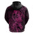 Polynesia Breast Cancer Awareness Hoodie No One Fights Alone Pink Ribbon With Butterfly LT14 - Polynesian Pride