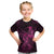 Polynesia Breast Cancer Awareness Kid T Shirt No One Fights Alone Pink Ribbon With Butterfly LT14 Pink - Polynesian Pride