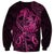 Polynesia Breast Cancer Awareness Sweatshirt No One Fights Alone Pink Ribbon With Butterfly LT14 - Polynesian Pride