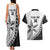 Custom Fiji Rugby Couples Matching Tank Maxi Dress and Hawaiian Shirt Go Champions Fijian Tapa Cloth