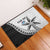 Custom Fiji Rugby Rubber Doormat Go Champions Fijian Tapa Cloth