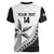 Custom Fiji Rugby Women V-Neck T-Shirt Go Champions Fijian Tapa Cloth