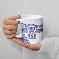 Personalised Queen Salote College Ceramic Mug Kolisi Fefine 100th Anniversary Kupesi White LT14 - Polynesian Pride