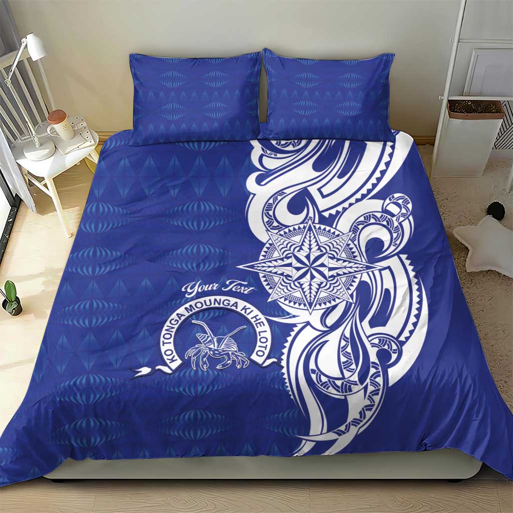 Personalised Queen Salote College Bedding Set QSC Est 1926 Ngatu Pattern LT14 - Polynesian Pride