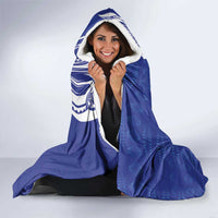 Personalised Queen Salote College Hooded Blanket QSC Est 1926 Ngatu Pattern LT14 - Polynesian Pride