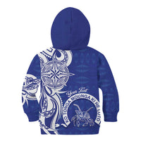 Personalised Queen Salote College Kid Hoodie QSC Est 1926 Ngatu Pattern LT14 - Polynesian Pride