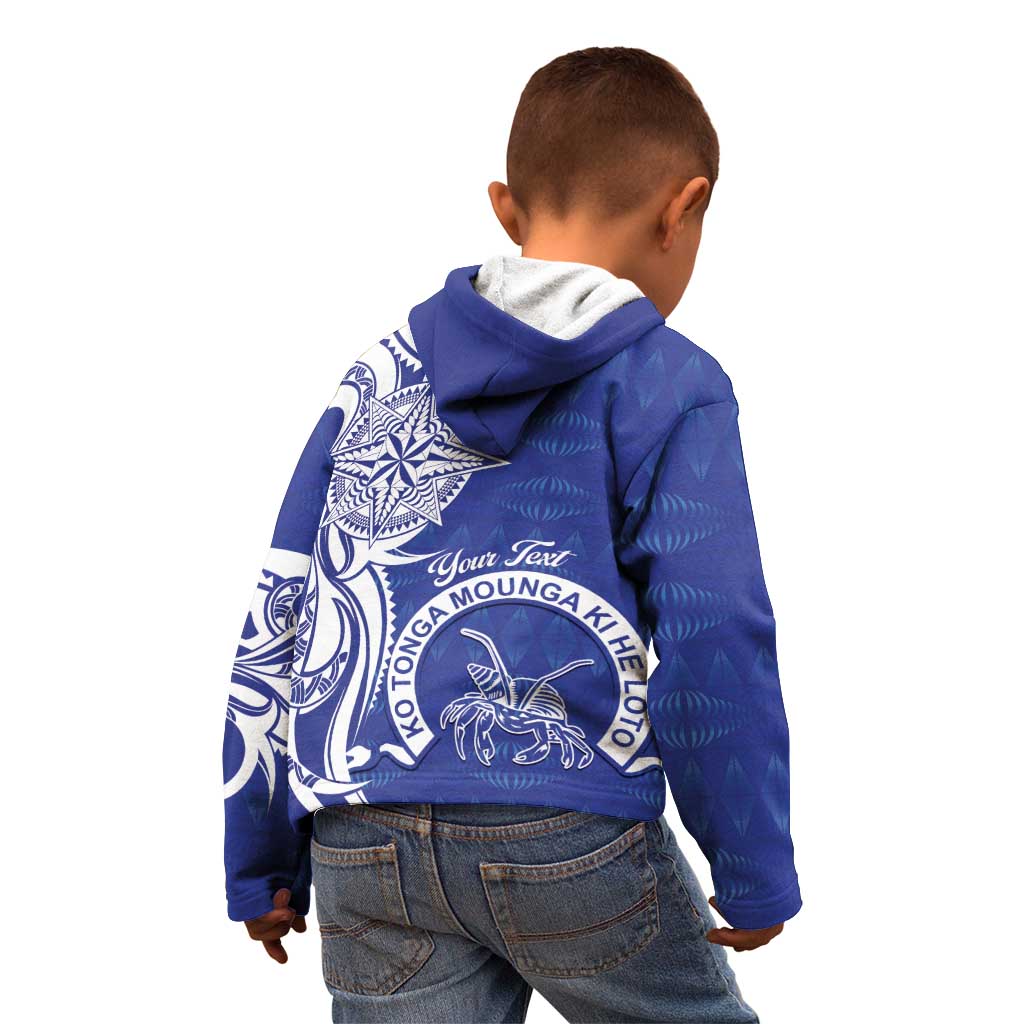 Personalised Queen Salote College Kid Hoodie QSC Est 1926 Ngatu Pattern LT14 - Polynesian Pride