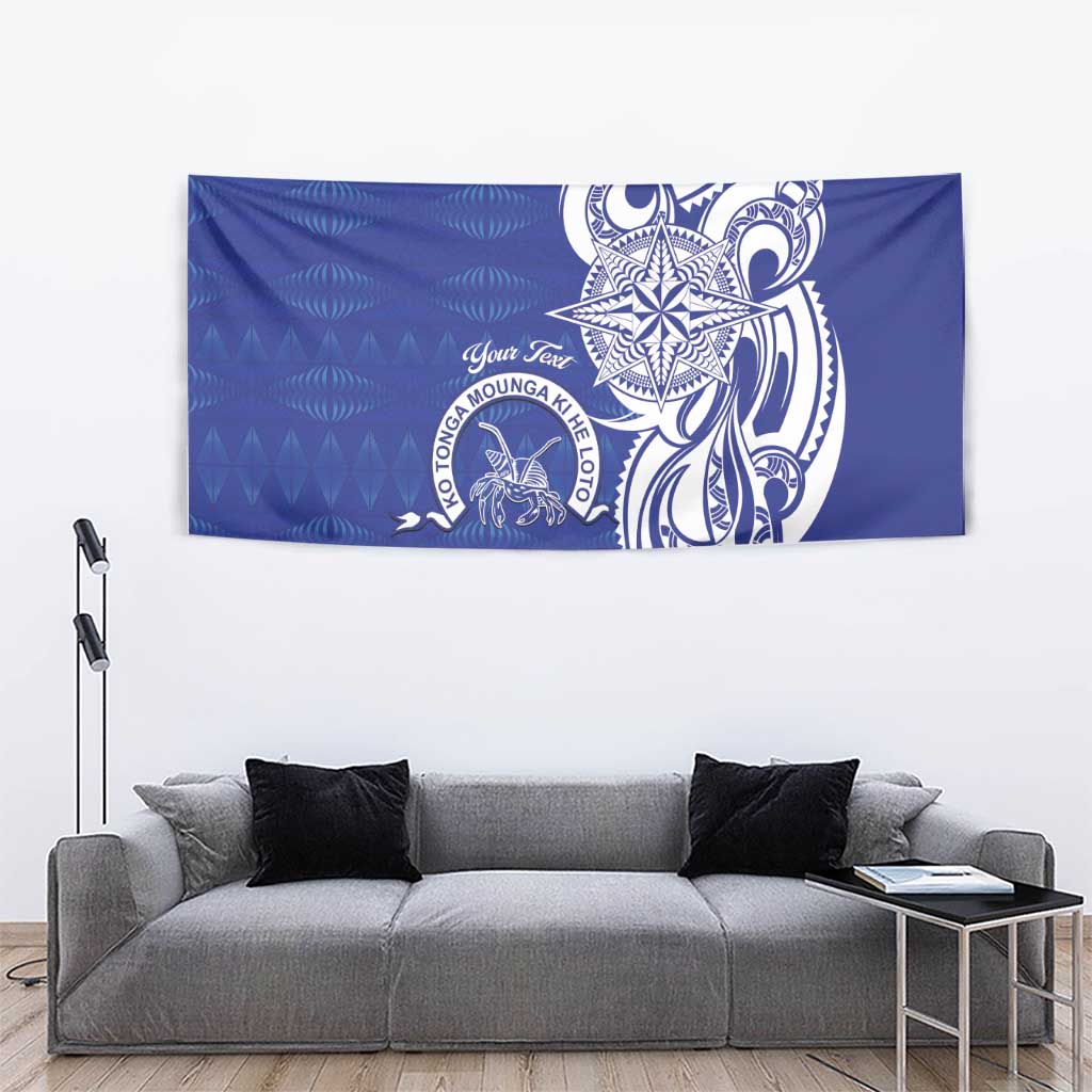 Personalised Queen Salote College Tapestry QSC Est 1926 Ngatu Pattern LT14 - Polynesian Pride