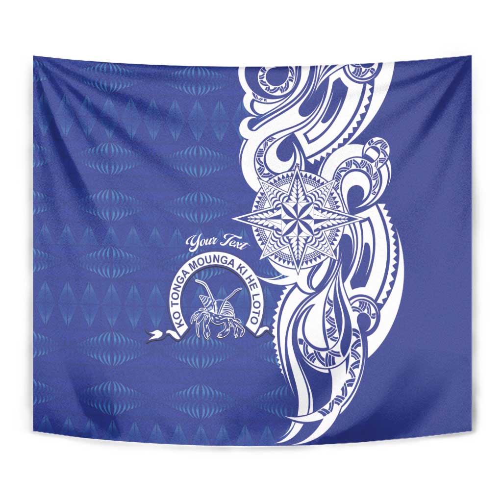 Personalised Queen Salote College Tapestry QSC Est 1926 Ngatu Pattern LT14 - Polynesian Pride