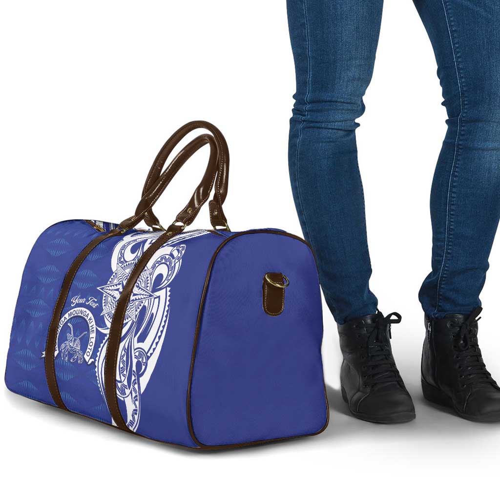 Personalised Queen Salote College Travel Bag QSC Est 1926 Ngatu Pattern LT14 - Polynesian Pride